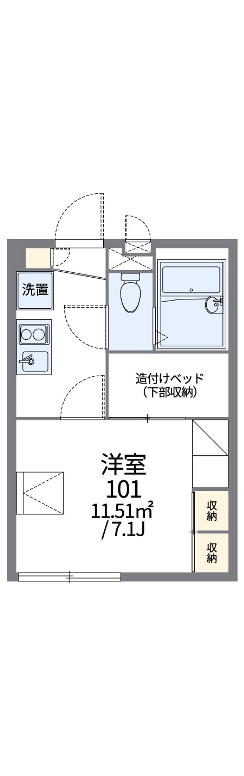 leopalace Shobi 户型图
