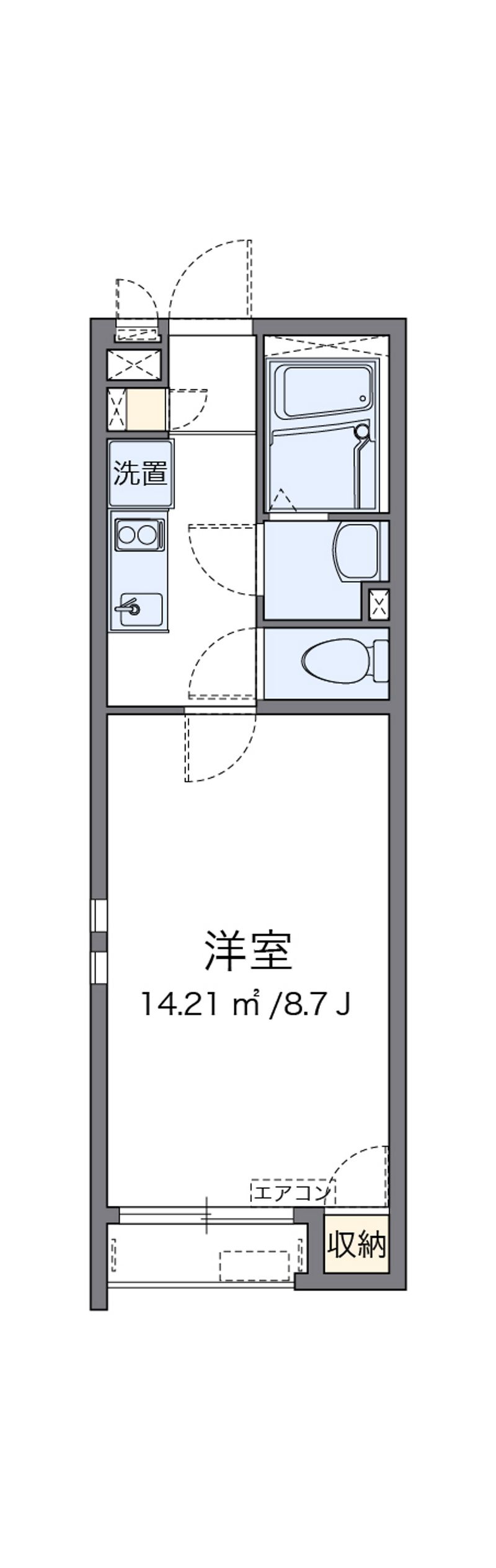 クレイノビュートップ相原 間取り