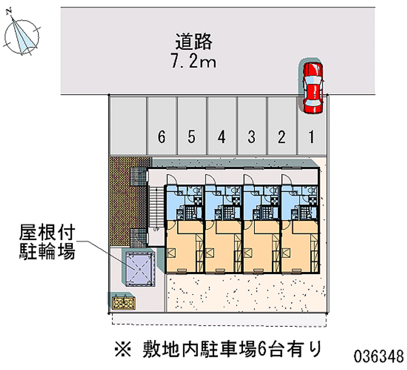 レオパレスメゾン信濃 月極駐車場