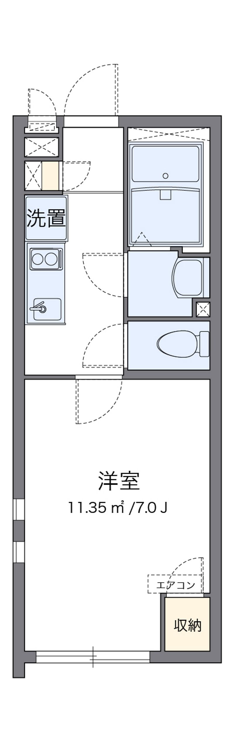 クレイノベイサイド衣浦 間取図