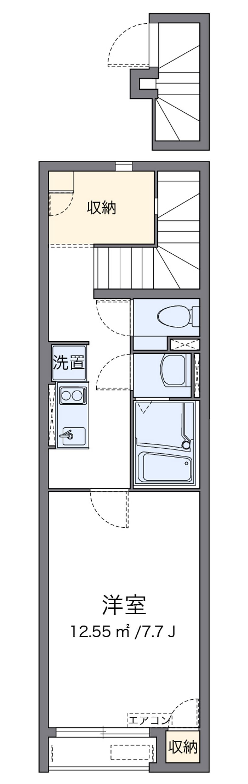 クレイノサンマルトル 間取図