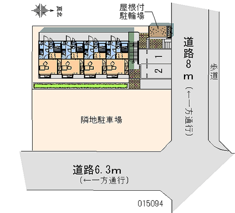 15094月租停车场