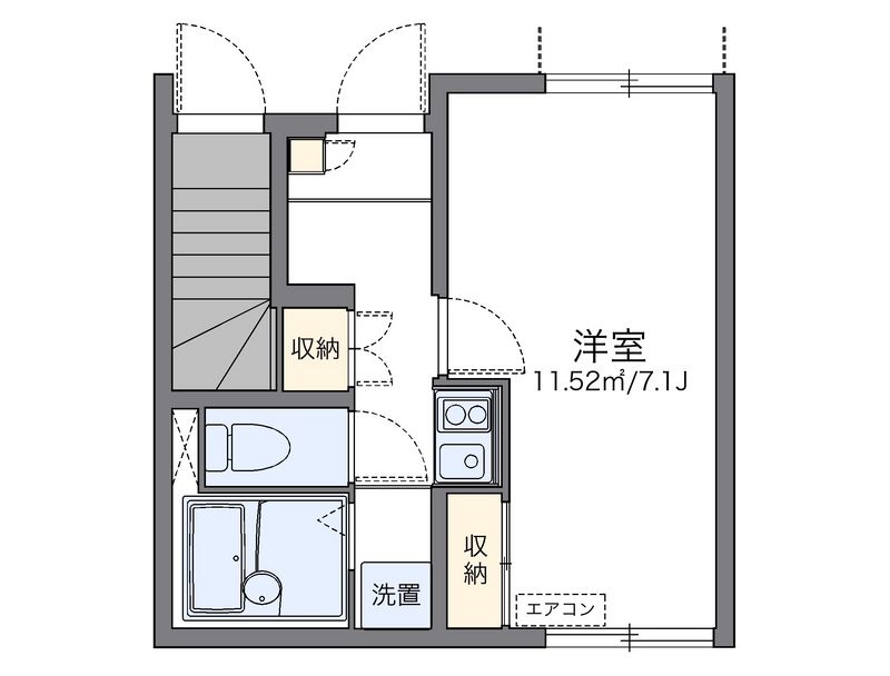 レオネクストファーストリッチ 間取図