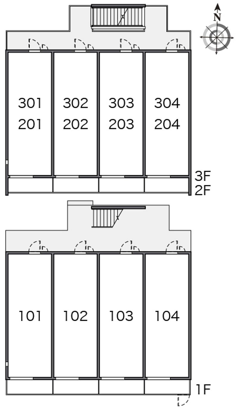 ミランダマチュレ池谷 間取り配置図