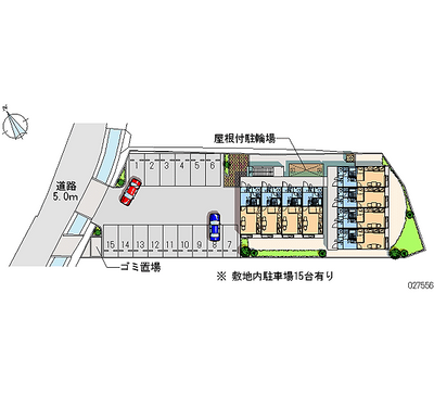 27556 Monthly parking lot