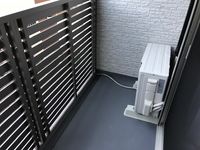 クレイノアムール バルコニー