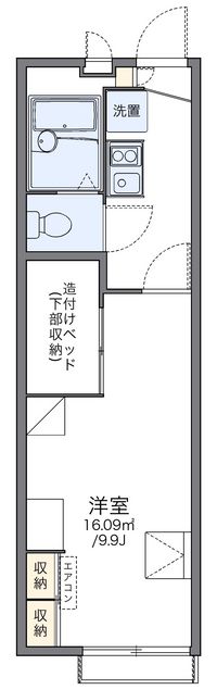 レオパレス清香 間取り図