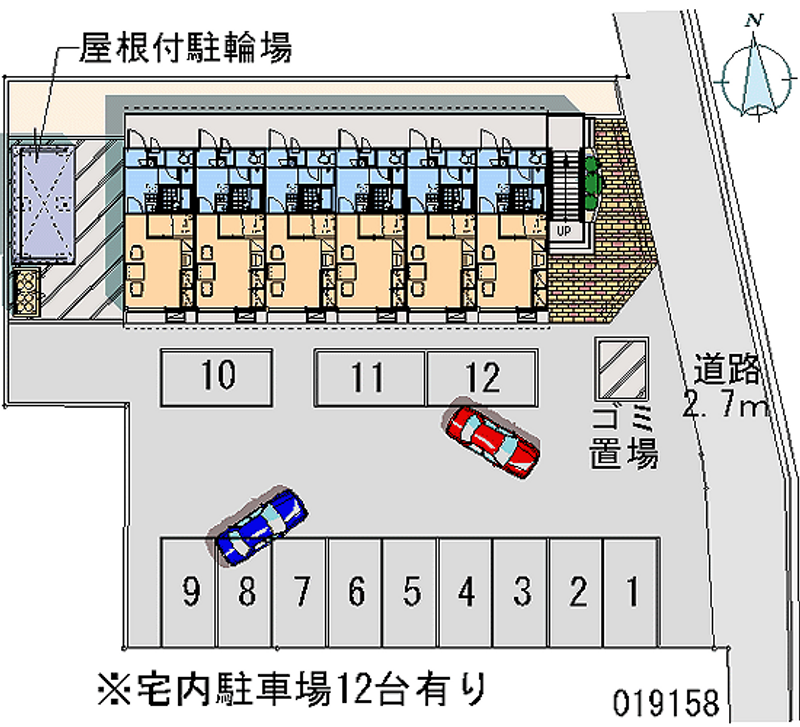 レオパレスヴァンソレーユ 月極駐車場