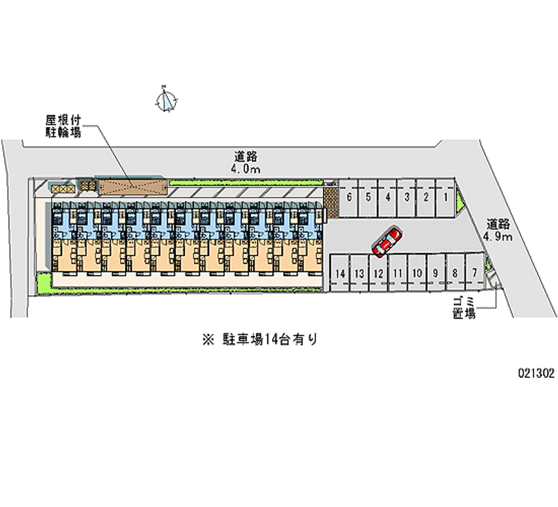 21302 bãi đậu xe hàng tháng