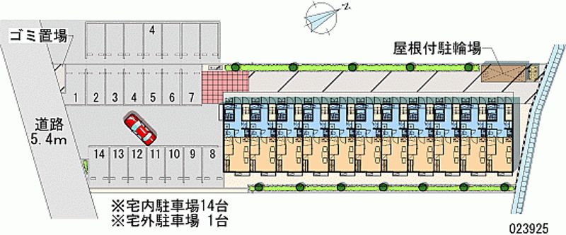 23925月租停车场