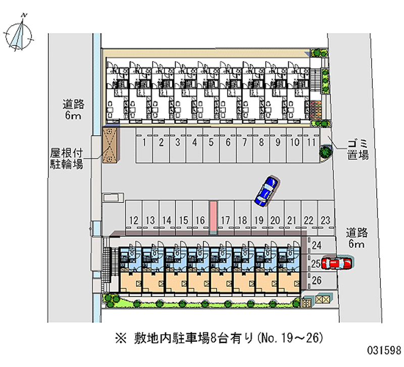 31598 bãi đậu xe hàng tháng