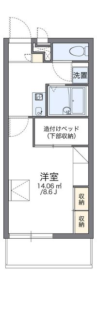 レオパレス朝日 間取り図