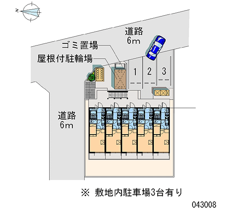 43008 Monthly parking lot