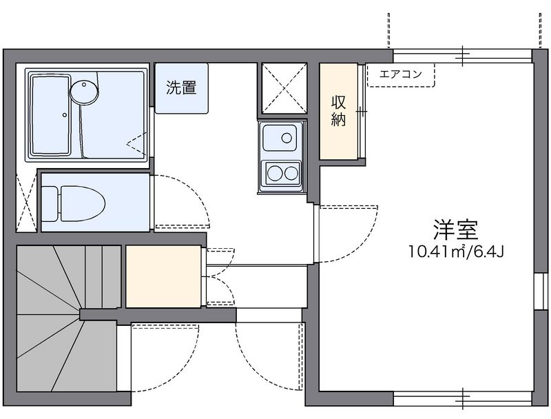 レオネクスト松蔭 間取図
