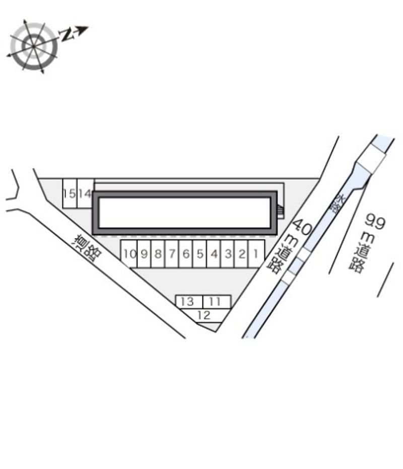 レオパレスピアチェーレ川口 駐車場
