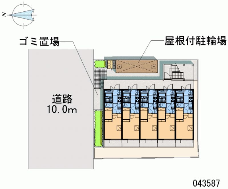 レオパレス昇 区画図