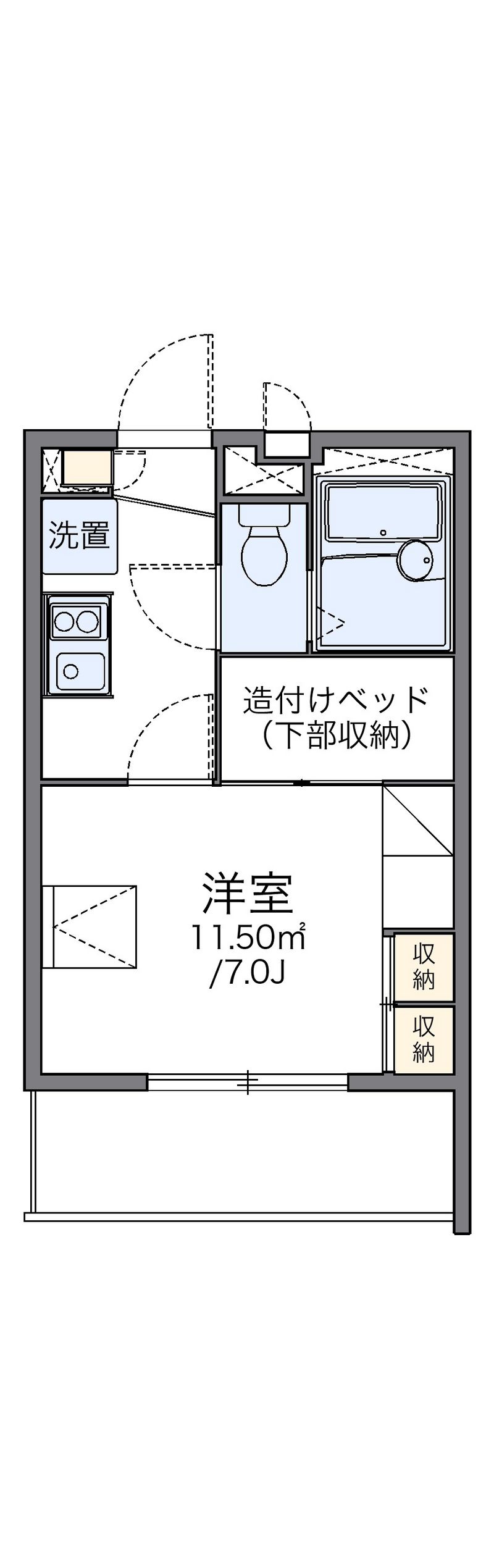 leopalace Omohide Sơ đồ nhà