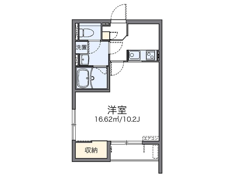 レオネクストマグノリア 間取図