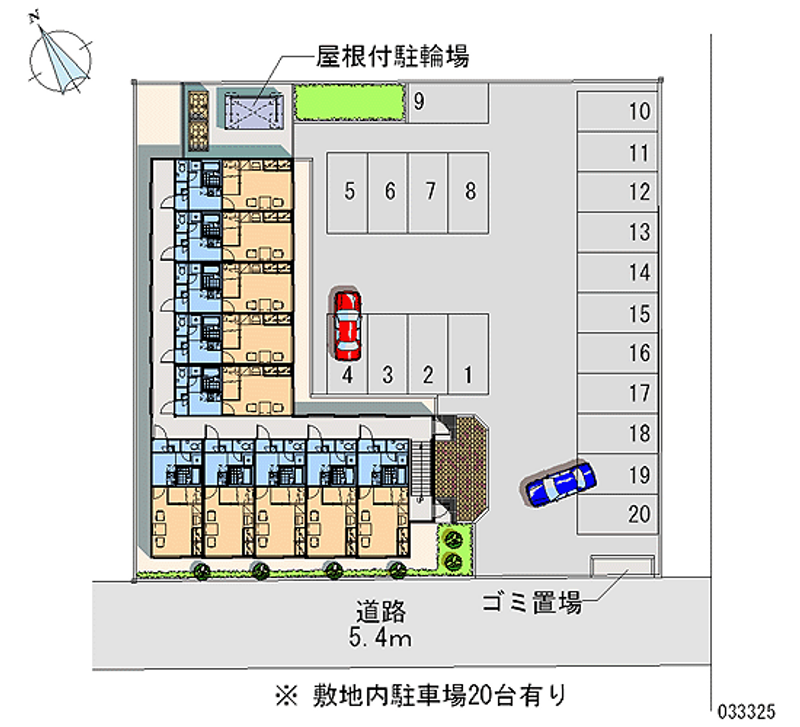 33325月租停车场