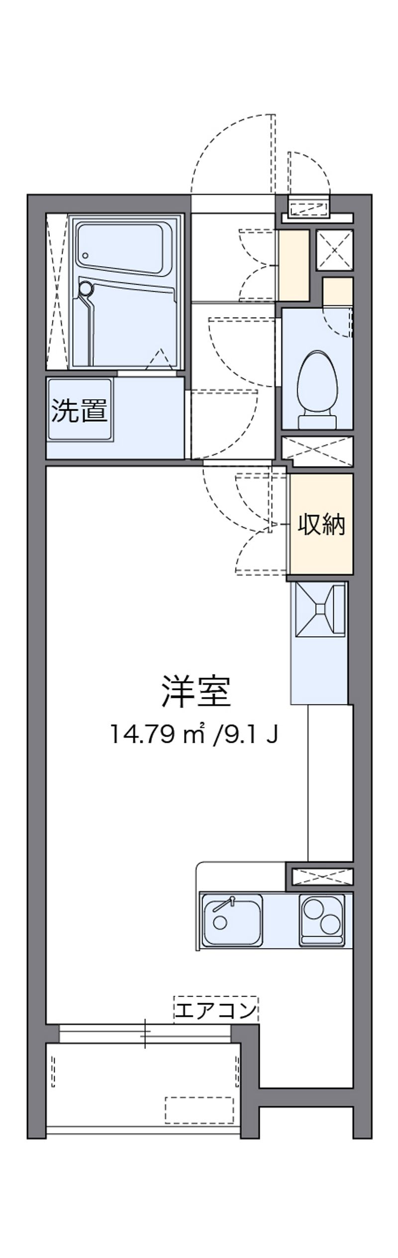 レオネクストコリーナ 間取図