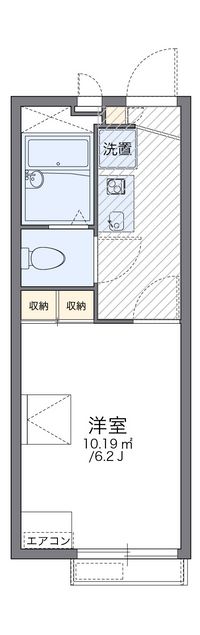 レオパレスサンライズヒル 間取り図