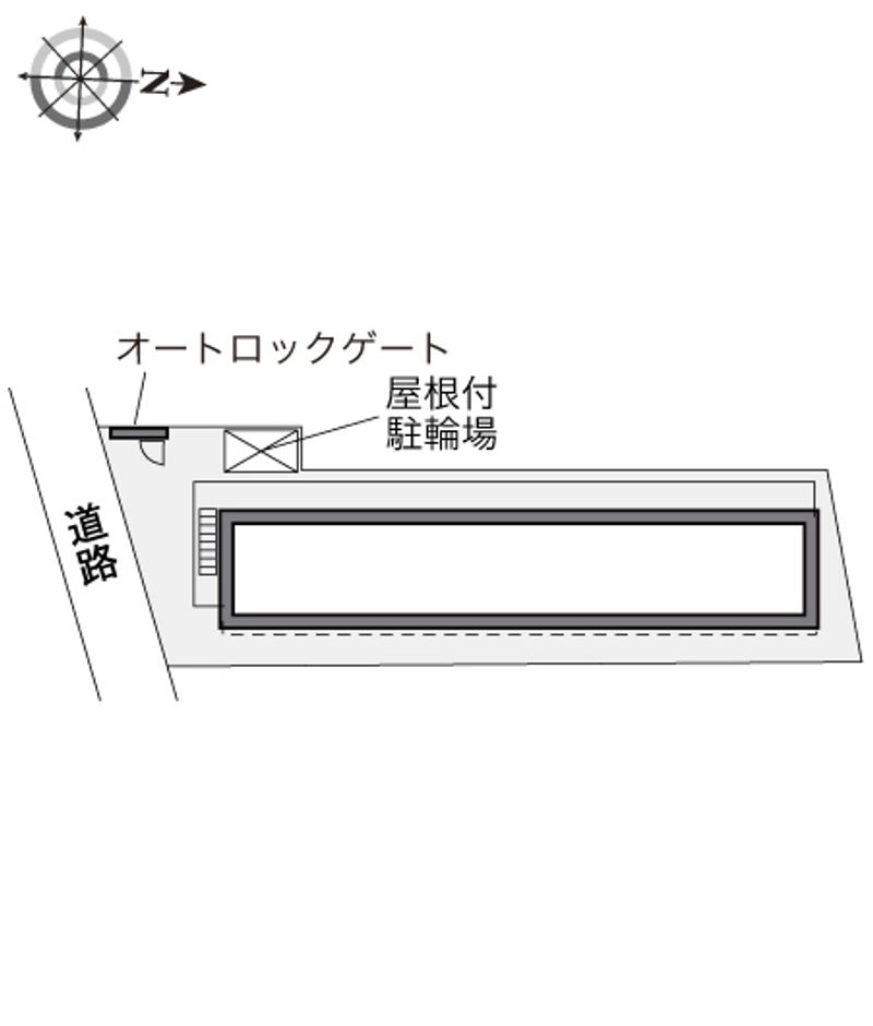 レオパレスｓｕｎｆｌｏｗｅｒ 配置図