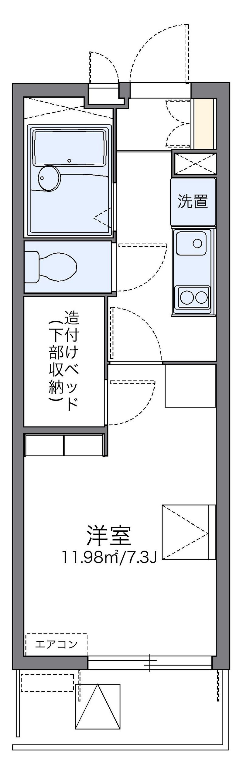 レオパレスＮｅｅｄｓ 間取図