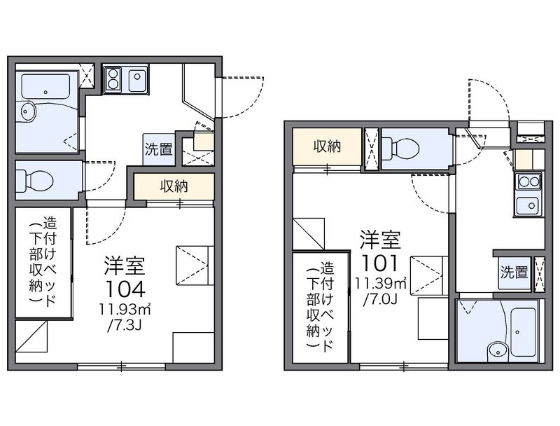 レオパレスＰＲＩＭＥ 間取図