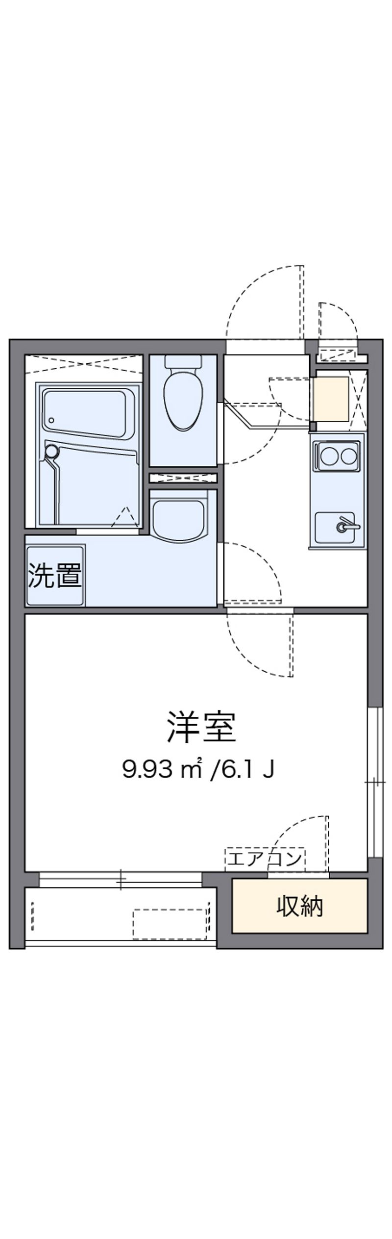 クレイノＴＡＧＯ 間取図