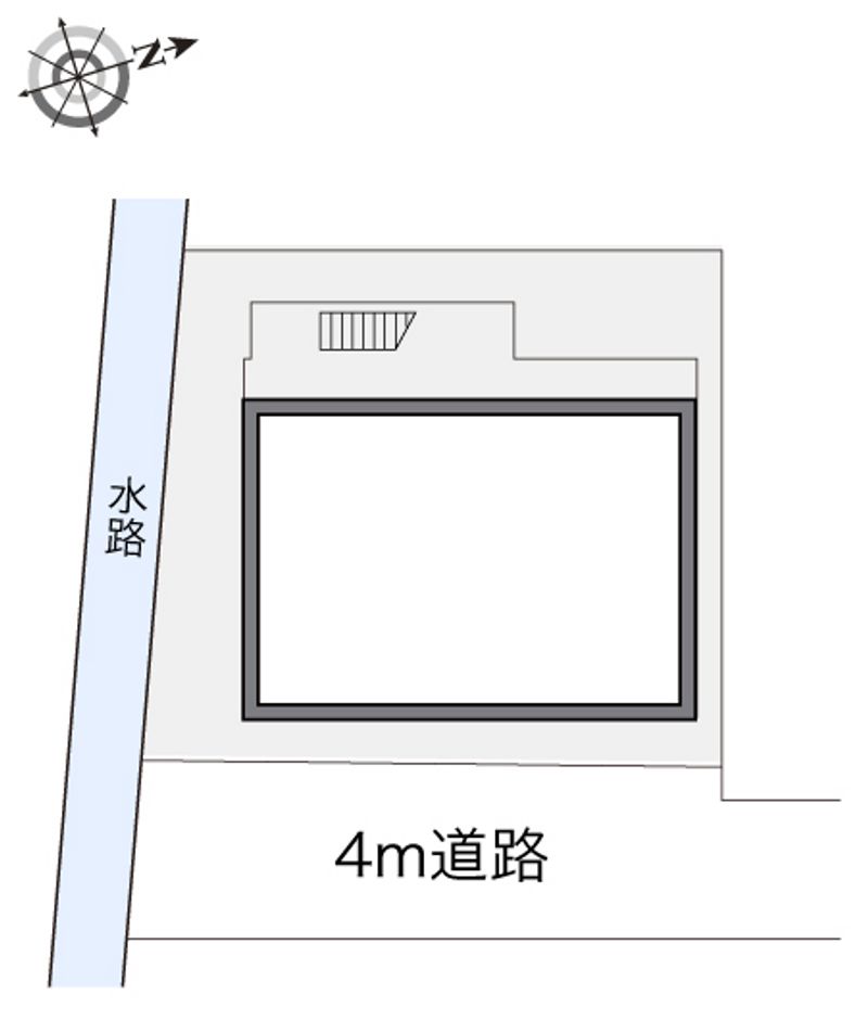 レオパレスグランデⅡ 配置図