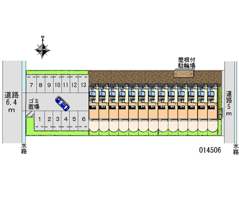 14506 Monthly parking lot