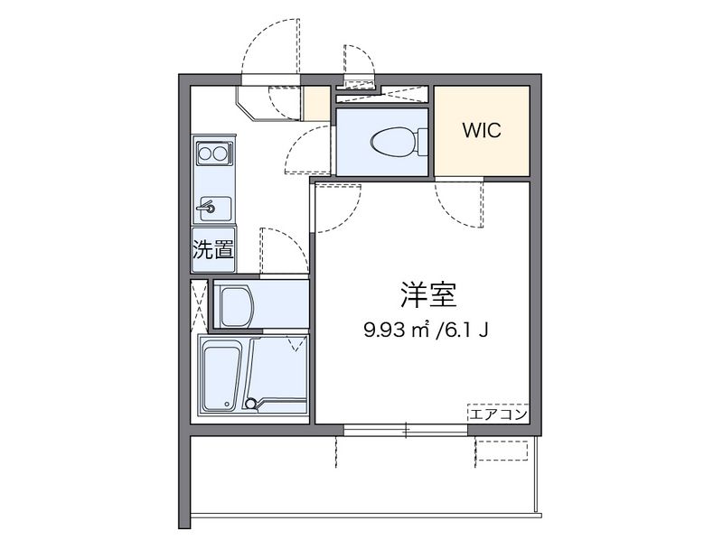 クレイノかがやき 間取図