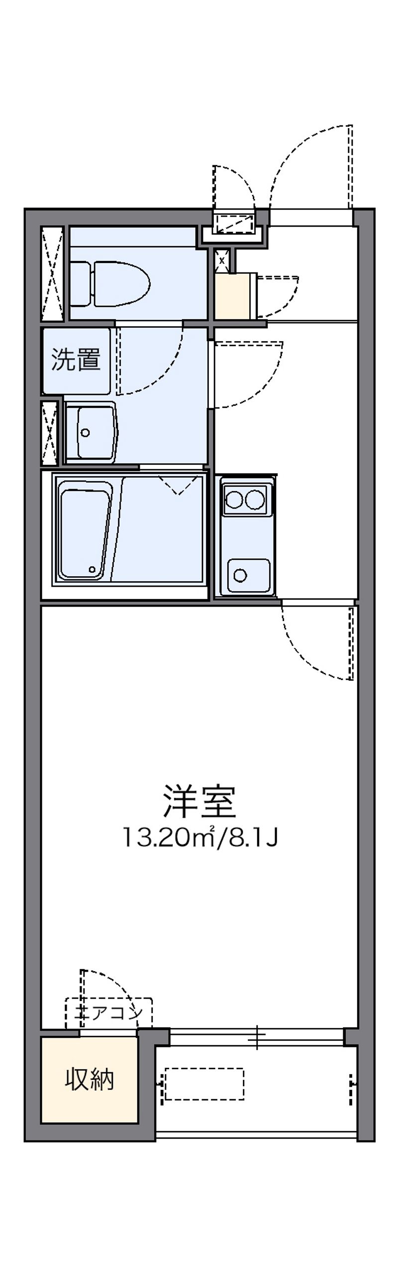 レオネクストポラリス 間取図