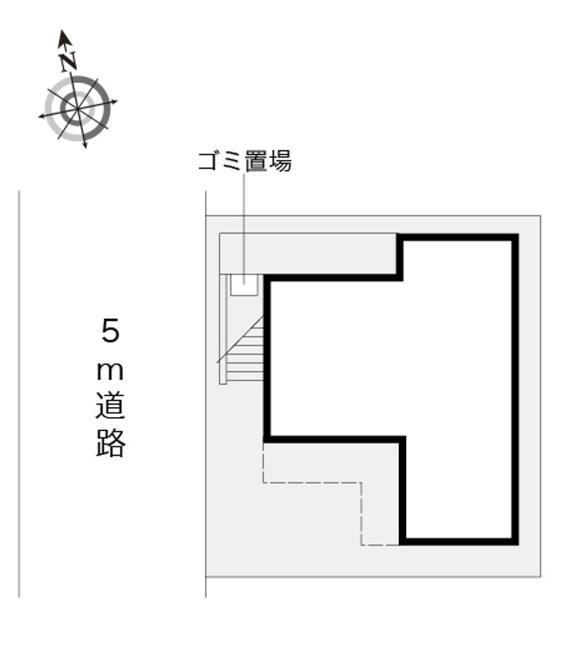レオパレス垂水 配置図