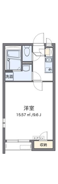 クレイノシャルムＺＥＮ 間取り図