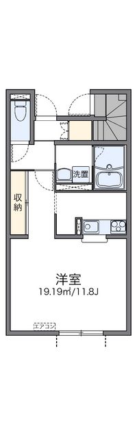 レオネクストＲＵＩ 間取り図