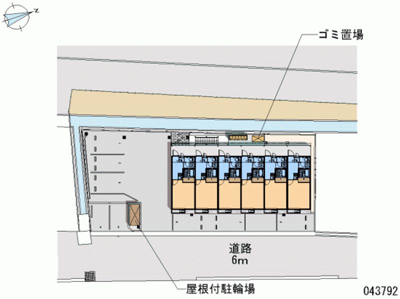 レオパレスマイム 月極駐車場