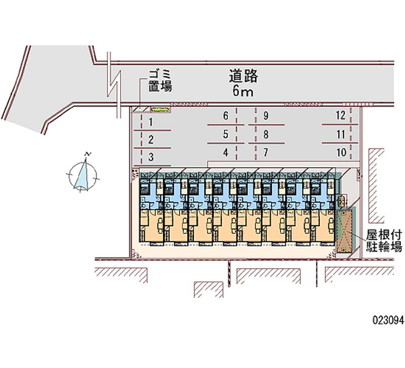 23094 bãi đậu xe hàng tháng