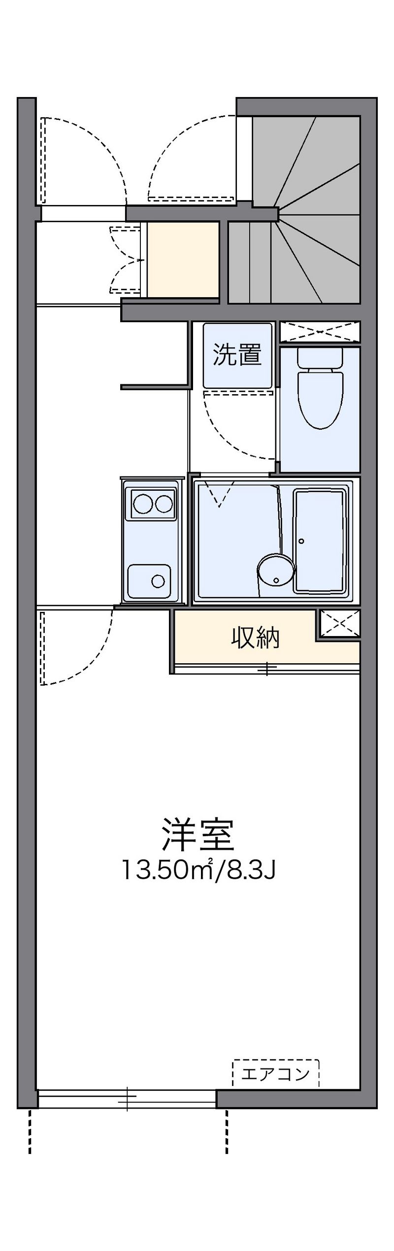 レオネクストＤＫ　Ⅵ 間取図