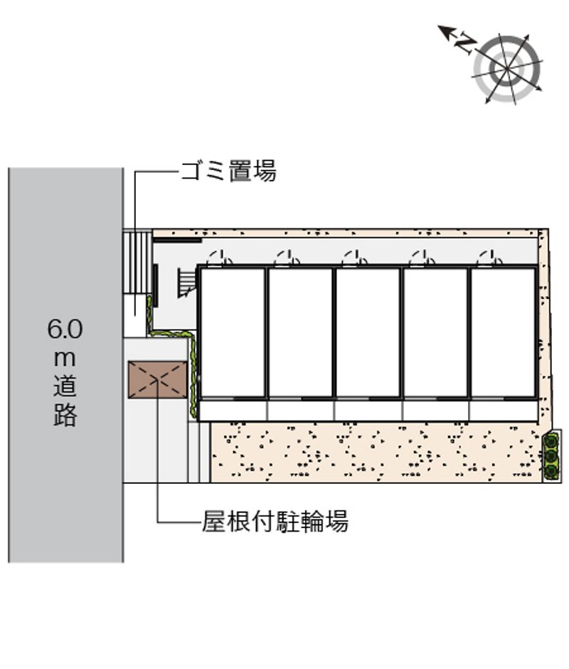 レオネクストカーサウーノ 配置図