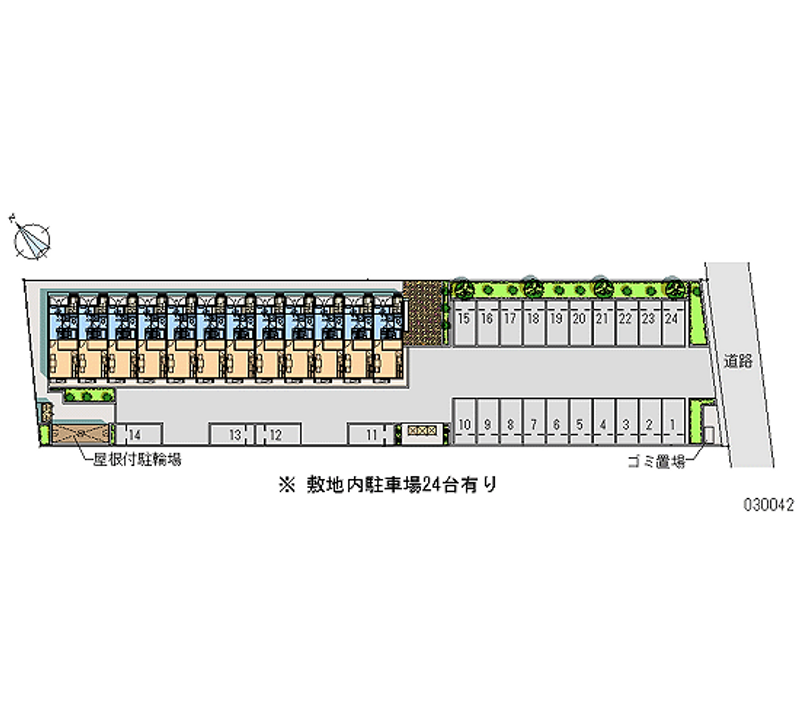 30042 bãi đậu xe hàng tháng