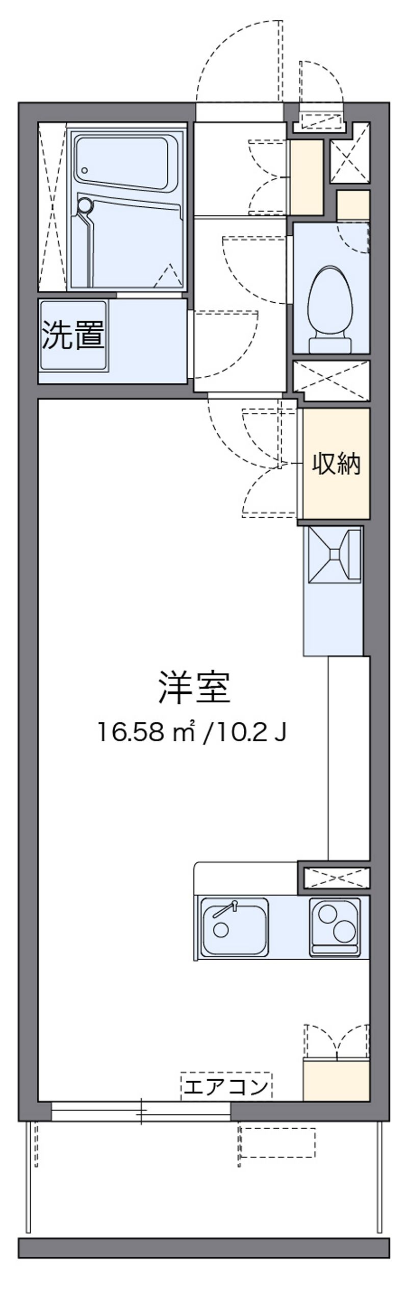 レオネクストレジデンス川崎 間取図