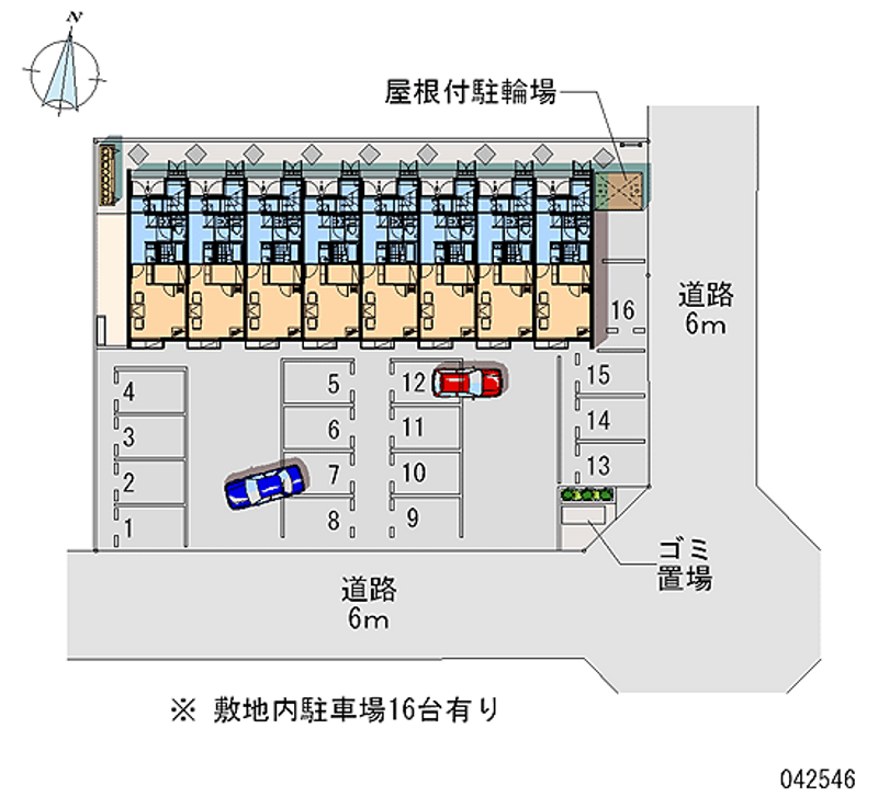 レオネクストチェリーブロッサム 月極駐車場