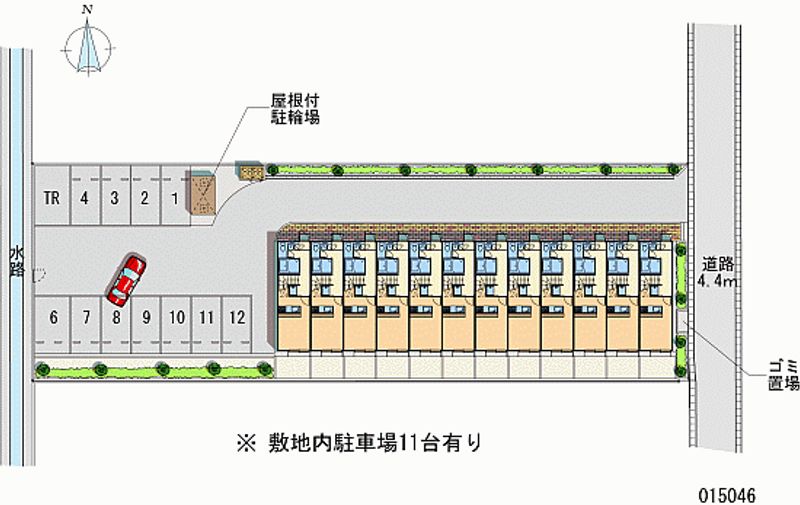 15046 Monthly parking lot