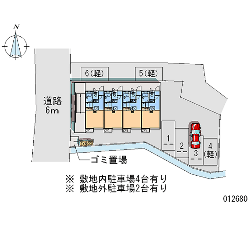 レオパレスＭＡＲＵＹＡＭＡ 月極駐車場