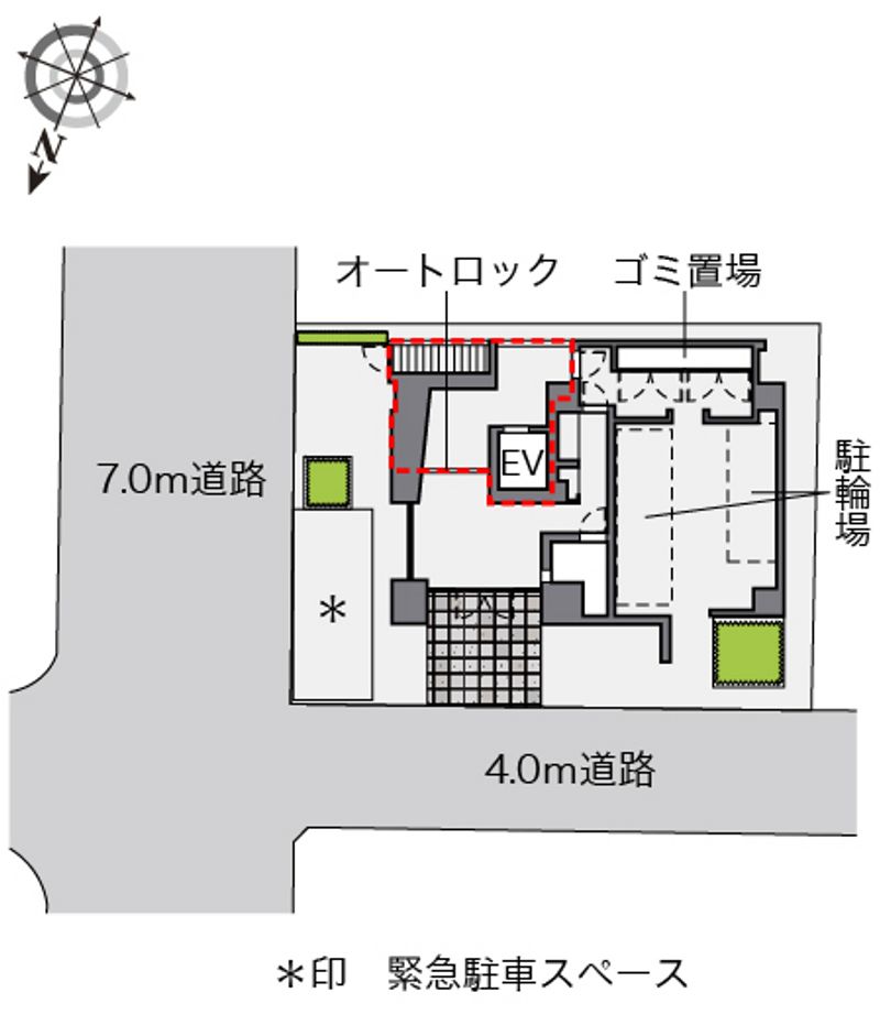 ＬＯＶＩＥ麻布十番 配置図