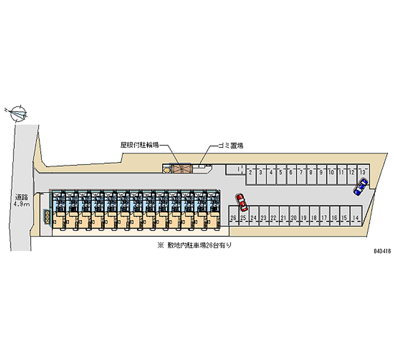 40416 bãi đậu xe hàng tháng