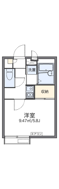 レオパレスＰＲＯＳＰＥＲⅡ 間取り図