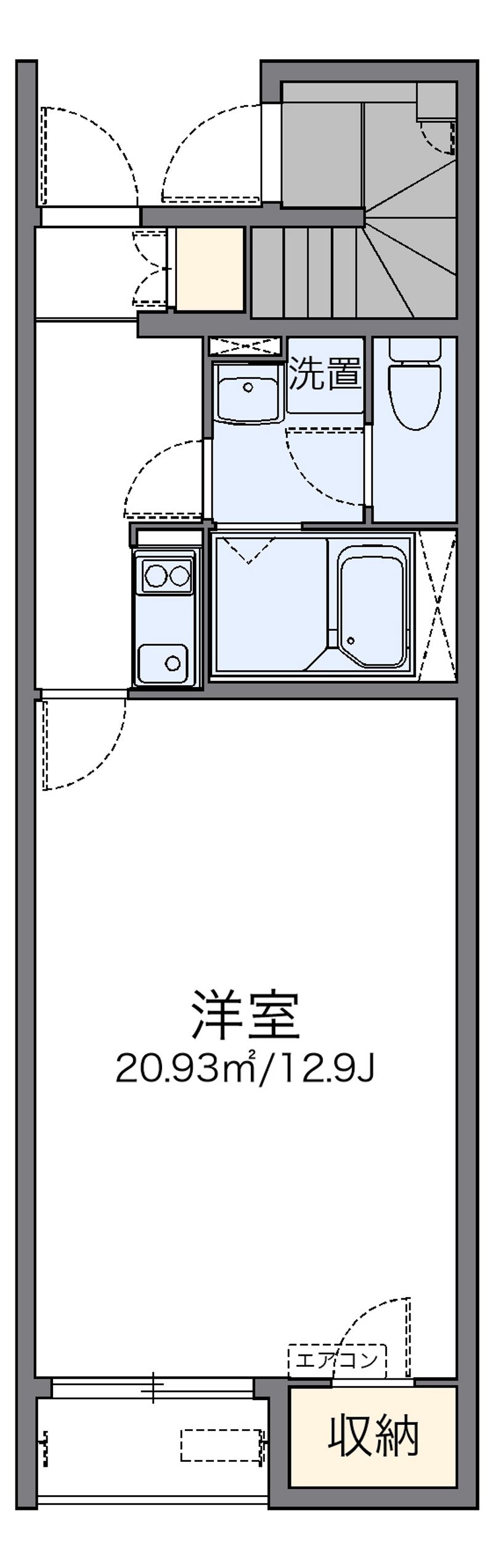 レオネクストアリエッタ 間取図