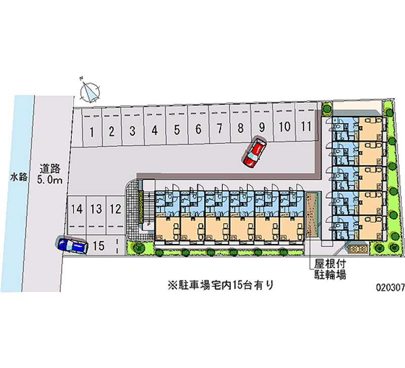 20307月租停車場